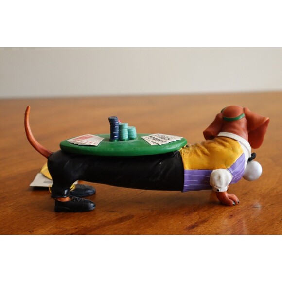 Westland ANOTHER BIG WEINER Hot Diggity Dachshund Dog Gambling Cards Poker 16514 - Picture 6 of 11